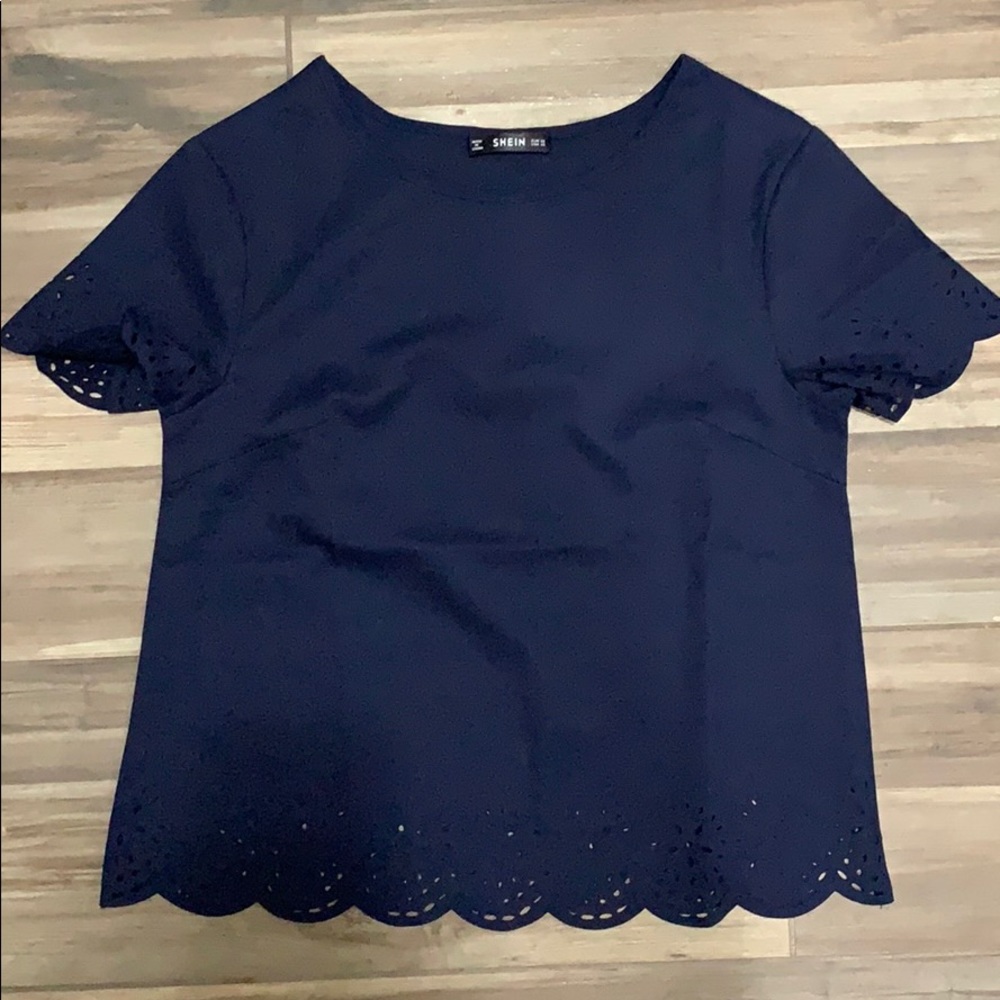 Navy blue shirt size Xs